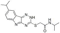 603947-36-0,Acetamide, N-(1-methylethyl)-2-[[8-(1-methylethyl)-2H-1,2,4-triazino[5,6-b]indol-3-yl]thio]- (9CI)