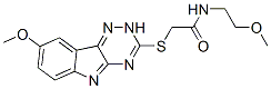 603947-49-5,Acetamide, N-(2-methoxyethyl)-2-[(8-methoxy-2H-1,2,4-triazino[5,6-b]indol-3-yl)thio]- (9CI)