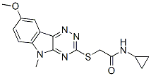603947-62-2,Acetamide, N-cyclopropyl-2-[(8-methoxy-5-methyl-5H-1,2,4-triazino[5,6-b]indol-3-yl)thio]- (9CI)