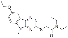 603947-75-7,Acetamide, 2-[(8-ethoxy-5-methyl-5H-1,2,4-triazino[5,6-b]indol-3-yl)thio]-N,N-diethyl- (9CI)