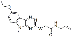 603947-76-8,Acetamide, 2-[(8-ethoxy-5-methyl-5H-1,2,4-triazino[5,6-b]indol-3-yl)thio]-N-2-propenyl- (9CI)
