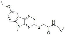603947-82-6,Acetamide, N-cyclopropyl-2-[(8-ethoxy-5-methyl-5H-1,2,4-triazino[5,6-b]indol-3-yl)thio]- (9CI)