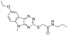603947-83-7,Acetamide, 2-[(8-ethoxy-5-methyl-5H-1,2,4-triazino[5,6-b]indol-3-yl)thio]-N-propyl- (9CI)