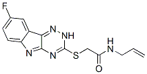 603947-91-7,Acetamide, 2-[(8-fluoro-2H-1,2,4-triazino[5,6-b]indol-3-yl)thio]-N-2-propenyl- (9CI)