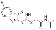 603948-05-6,Acetamide, 2-[(8-fluoro-2H-1,2,4-triazino[5,6-b]indol-3-yl)thio]-N-(1-methylethyl)- (9CI)