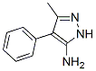 60419-81-0,5-METHYL-4-PHENYL-2H-PYRAZOL-3-YLAMINE