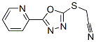 604739-83-5,Acetonitrile, [[5-(2-pyridinyl)-1,3,4-oxadiazol-2-yl]thio]- (9CI)