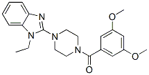 604741-70-0,Piperazine, 1-(3,5-dimethoxybenzoyl)-4-(1-ethyl-1H-benzimidazol-2-yl)- (9CI)