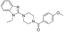 604741-83-5,Piperazine, 1-(1-ethyl-1H-benzimidazol-2-yl)-4-(4-methoxybenzoyl)- (9CI)