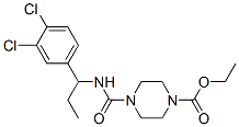 604754-32-7,1-Piperazinecarboxylicacid,4-[[[1-(3,4-dichlorophenyl)propyl]amino]carbonyl]-,ethylester(9CI)