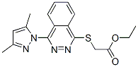 604754-59-8,Acetic acid, [[4-(3,5-dimethyl-1H-pyrazol-1-yl)-1-phthalazinyl]thio]-, ethyl ester (9CI)