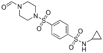 604761-86-6,Benzenesulfonamide, N-cyclopropyl-4-[(4-formyl-1-piperazinyl)sulfonyl]- (9CI)