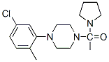 604762-58-5,Piperazine, 1-(5-chloro-2-methylphenyl)-4-(1-pyrrolidinylacetyl)- (9CI)