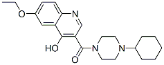 604773-04-8,Piperazine, 1-cyclohexyl-4-[(6-ethoxy-4-hydroxy-3-quinolinyl)carbonyl]- (9CI)