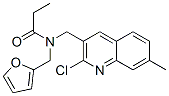 604780-60-1,Propanamide, N-[(2-chloro-7-methyl-3-quinolinyl)methyl]-N-(2-furanylmethyl)- (9CI)