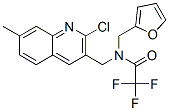 604780-61-2,Acetamide, N-[(2-chloro-7-methyl-3-quinolinyl)methyl]-2,2,2-trifluoro-N-(2-furanylmethyl)- (9CI)