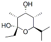 604791-14-2,2H-Pyran-2,4-diol, 2-ethyltetrahydro-3,5-dimethyl-6-(1-methylethyl)-, (2S,3R,4R,5S,6R)- (9CI)