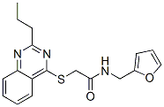 604793-89-7,Acetamide, N-(2-furanylmethyl)-2-[(2-propyl-4-quinazolinyl)thio]- (9CI)