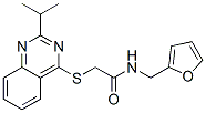 604794-51-6,Acetamide, N-(2-furanylmethyl)-2-[[2-(1-methylethyl)-4-quinazolinyl]thio]- (9CI)