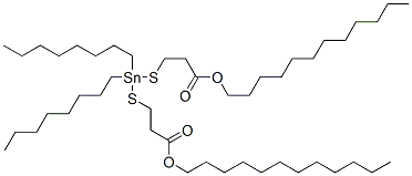 60494-18-0,dodecyl 5,5-dioctyl-9-oxo-10-oxa-4,6-dithia-5-stannadocosanoate