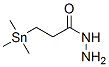 60522-59-0,Propanoic  acid,  3-(trimethylstannyl)-,  hydrazide