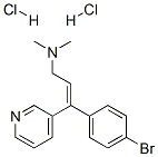 60525-15-7,(Z)-3-(4-bromophenyl)-N,N-dimethyl-3-(3-pyridyl)allylamine dihydrochloride