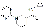 605624-04-2,3-Piperidinecarboxamide,N-cyclopropyl-1-(2-pyrimidinyl)-(9CI)