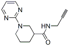605624-33-7,3-Piperidinecarboxamide,N-2-propynyl-1-(2-pyrimidinyl)-(9CI)