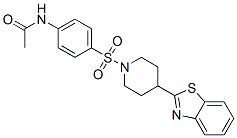 605628-24-8,Acetamide, N-[4-[[4-(2-benzothiazolyl)-1-piperidinyl]sulfonyl]phenyl]- (9CI)