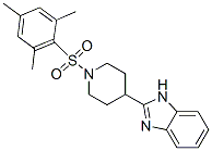 605629-37-6,Piperidine, 4-(1H-benzimidazol-2-yl)-1-[(2,4,6-trimethylphenyl)sulfonyl]- (9CI)