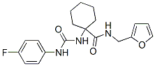 605640-85-5,Cyclohexanecarboxamide, 1-[[[(4-fluorophenyl)amino]carbonyl]amino]-N-(2-furanylmethyl)- (9CI)