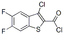 605658-32-0,3-CHLORO-5,6-DIFLUORO-1-BENZOTHIOPHENE-2-CARBONYL CHLORIDE