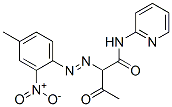 60568-48-1,2-[(4-methyl-2-nitrophenyl)azo]-3-oxo-N-2-pyridylbutyramide