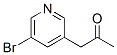 605681-06-9,1-(5-Bromo-pyridin-3-yl)-propan-2-one
