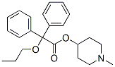 60569-19-9,(1-Methyl-4-piperidyl) 2,2-diphenyl-2-propoxy-acetate