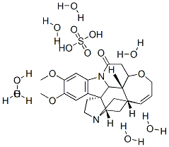 BRUCINE SULFATE HEPTAHYDRATE 60583-39-3,BRUCINE SULFATE HEPTAHYDRATE