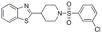 606082-10-4,Piperidine, 4-(2-benzothiazolyl)-1-[(3-chlorophenyl)sulfonyl]- (9CI)