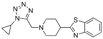 606082-38-6,Benzothiazole, 2-[1-[(1-cyclopropyl-1H-tetrazol-5-yl)methyl]-4-piperidinyl]- (9CI)
