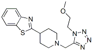 606082-41-1,Benzothiazole, 2-[1-[[1-(2-methoxyethyl)-1H-tetrazol-5-yl]methyl]-4-piperidinyl]- (9CI)