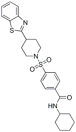 606083-25-4,Benzamide, 4-[[4-(2-benzothiazolyl)-1-piperidinyl]sulfonyl]-N-cyclohexyl- (9CI)