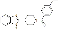 606083-61-8,Piperidine, 4-(1H-benzimidazol-2-yl)-1-(4-ethylbenzoyl)- (9CI)