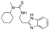 606090-38-4,Thiourea, N-[2-(1H-benzimidazol-2-yl)ethyl]-N-cyclohexyl-N-methyl- (9CI)