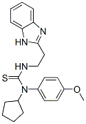 606090-65-7,Thiourea, N-[2-(1H-benzimidazol-2-yl)ethyl]-N-cyclopentyl-N-(4-methoxyphenyl)- (9CI)