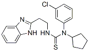 606090-75-9,Thiourea, N-[2-(1H-benzimidazol-2-yl)ethyl]-N-(3-chlorophenyl)-N-cyclopentyl- (9CI)