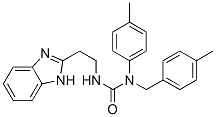 606090-96-4,Urea, N-[2-(1H-benzimidazol-2-yl)ethyl]-N-(4-methylphenyl)-N-[(4-methylphenyl)methyl]- (9CI)
