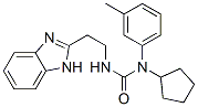 606090-97-5,Urea, N-[2-(1H-benzimidazol-2-yl)ethyl]-N-cyclopentyl-N-(3-methylphenyl)- (9CI)