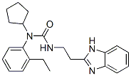 606090-99-7,Urea, N-[2-(1H-benzimidazol-2-yl)ethyl]-N-cyclopentyl-N-(2-ethylphenyl)- (9CI)