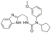 606091-03-6,Urea, N-[2-(1H-benzimidazol-2-yl)ethyl]-N-cyclopentyl-N-(3-methoxyphenyl)- (9CI)
