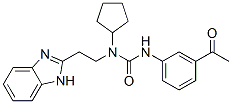 606091-15-0,Urea, N-(3-acetylphenyl)-N-[2-(1H-benzimidazol-2-yl)ethyl]-N-cyclopentyl- (9CI)