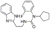 606091-18-3,Urea, N-[2-(1H-benzimidazol-2-yl)ethyl]-N-cyclopentyl-N-(2-fluorophenyl)- (9CI)